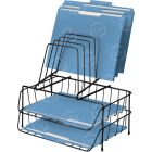 Fellowes Wire Double Tray with Step File