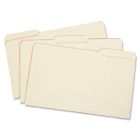 Manila File Folder Legal - 8.5" x 14" - 1/3 Tab Cut - 0.75" Expansion - 100 / Pack - Manila