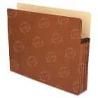 Business Source Accordion Expanding File Pocket - 3.50" Expansion - Redrope