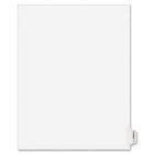 Avery Side-Tab Legal Exhibit Index Dividers - 25 per pack