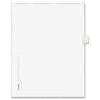 Avery Side-Tab Legal Index Divider - 25 per pack