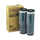 Risograph OEM S4206 Black Ink Cartridge 2-Pack