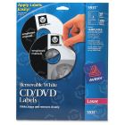 Avery Round CD/DVD Label (Laser) - 50 per pack