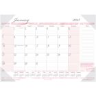 House of Doolittle Breast Cancer Awareness Compact Desk Pad Calendar