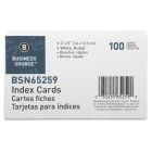 Business Source Ruled Index Cards