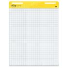 Post-it Self-Stick Easel Pad - 2 per carton - 25" x 30" - Quad Ruled - White Paper