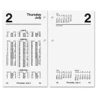 At-A-Glance Financial Loose-Leaf Desk Calendar Refill