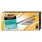 BIC Round Stic Ballpoint Pens, Black - 12 Pack