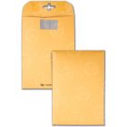 Quality Park Resealable Redi-Tac Clear Clasp Envelope - 100 per box