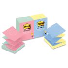 Post-it Pop-up Notes in Alternating Ultra Colors - 12 per pack - 3" x 3" - Assorted