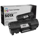 Compatible 501X Extra HY Black Toner for Lexmark