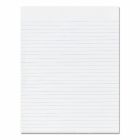 Skilcraft Writing Pad - 100 Sheet - 16lb - Wide Ruled - Letter 8.5" x 11"