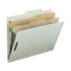 Nature Saver Classification Folder - 2" Expansion - Gray, Green