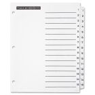 Office Essentials Table 'n Tabs Numeric Divider