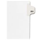 Avery Individual Side Tab Legal Exhibit Dividers - 25 per pack