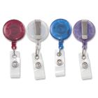Advantus Retracting ID Card Reel with Belt Clip - 4 per pack