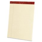 Pendaflex Gold Fibre Legal Rule Retro Writing Pads - 50 Sheets - 20 lb - 8.50" x 11.75"