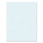 Ampad Faint Blue Ink Quadrille Pads - 50 sheets per pad - Letter - 8.50" x 11"