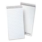 Ampad Earthwise Reporter's Notebook - 70 Sheets - 15 lb  - 4" x 8" -  White Paper