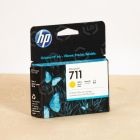 HP Original 711 Yellow Ink Cartridge, CZ132A