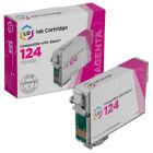 Remanufactured 124 Magenta Ink for Epson