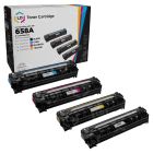 Set of 4 Compatible HP 658A Toner Cartridges (Bk/C/M/Y)