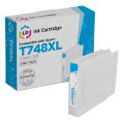 Remanufactured Epson T748XL220 (T748XL) High Yield Cyan Ink Cartridge