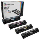 4 Pack Compatible HP 659A Standard Yield (Bk, C, M, Y) Toner Cartridges