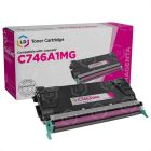 Remanufactured C746A1MG Magenta Toner for Lexmark