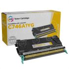 Remanufactured C746A1YG Yellow Toner for Lexmark