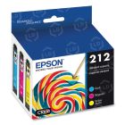 OEM Epson 212 T212520-S Set of 3 CMY Ink