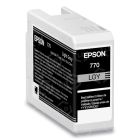 OEM Epson PRO10 Light Gray UltraChrome T770 Ink Cartridge