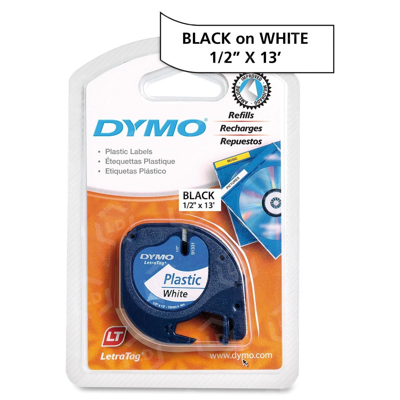 Dymo LetraTag 91331 Polyester Tape - LD Products