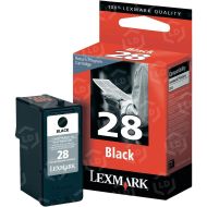 OEM Lexmark #28 Black Ink Cartridge