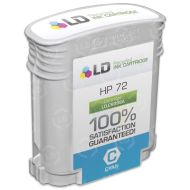 LD Remanufactured Cyan Ink Cartridge for HP 72 (C9398A)