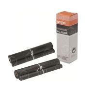 Brother PC-302RF Black OEM Thermal Fax Ribbon Rolls  2-Pack