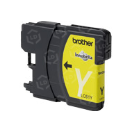 Brother LC65Y HY Yellow OEM Ink Cartridge