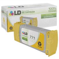 LD Remanufactured Yellow Ink Cartridge for HP 771 (CE040A)