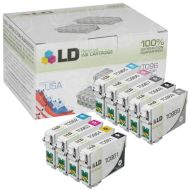 Remanufactured T096 9 Piece Set of Ink for Epson