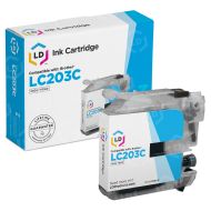Brother Compatible LC203C HY Cyan Ink Cartridge