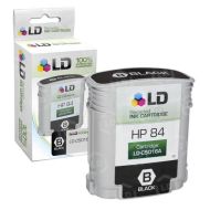 LD Remanufactured Black Ink Cartridge for HP 84 (C5016A)