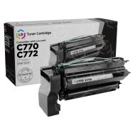 Remanufactured C7702KH HY Black Toner Cartridge for Lexmark C770/C772