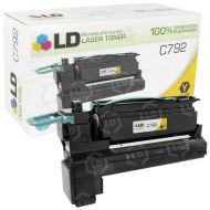 Lexmark Remanufactured C792 Extra HY Yellow Toner