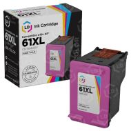LD Remanufactured HY Tri-Color Ink Cartridge for HP 61XL (CH564WN)