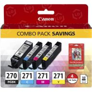 Genuine Canon 0373C005 (PGI-270 / CLI-271) 4-Color Multipack Ink