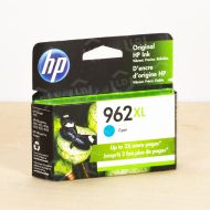 HP Original 962XL High Yield Cyan Ink Cartridge, 3JA00AN