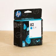 HP Original 82 Cyan Ink Cartridge, C4911A