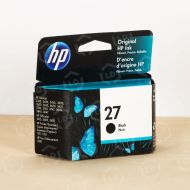 HP Original 27 Black Ink Cartridge, C8727AN
