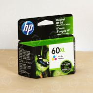 HP Original 60XL Tri-Color Ink Cartridge, CC644WN