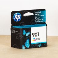 HP Original 901 Tri-Color Ink Cartridge, CC656AN